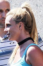 BRITNEY SPEARS Leaves a Dance Studio in Westlake Village 09/26/2016
