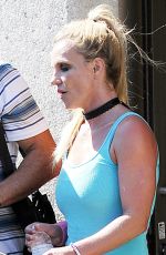BRITNEY SPEARS Leaves a Dance Studio in Westlake Village 09/26/2016
