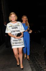 CAMILLA KERSLAKE and HOFIT GOLA at Chiltern Firehouse in London 09/07/2016