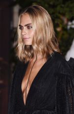 CARA DELEVINGNE at Burberry Show at London Fashion Week 09/19/2016