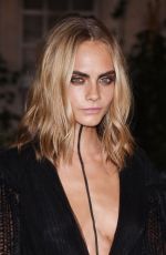 CARA DELEVINGNE at Burberry Show at London Fashion Week 09/19/2016