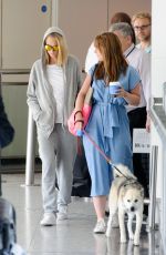 CARA DELEVINGNE at Heathrow Airport in London 09/09/2016