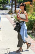 CARA SANTANA Out and About in Beverly Hills 08/29/2016