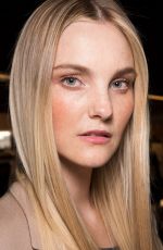 CAROLINE TRENTINI at Versace Spring/Summer 2017 Fashion Show at Milan Fashion Week