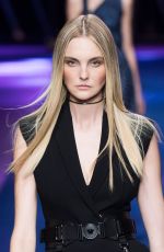 CAROLINE TRENTINI at Versace Spring/Summer 2017 Fashion Show at Milan Fashion Week