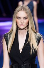 CAROLINE TRENTINI at Versace Spring/Summer 2017 Fashion Show at Milan Fashion Week