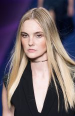 CAROLINE TRENTINI at Versace Spring/Summer 2017 Fashion Show at Milan Fashion Week