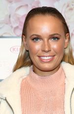 CAROLINE WOZNIACKI at Serena Williams Signature Statement Collection by HSN Show at NYFW 09/12/2016