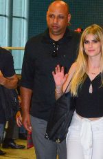 CARSLON YOUNG and Isom Innis - at Airport in Rio De Janeiro 08/30/2016