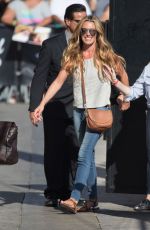 CAT DEELEY Arrives at Jimmy Kimmel Live! in Hollywood 08/31/2016