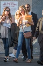 CAT DEELEY Arrives at Jimmy Kimmel Live! in Hollywood 08/31/2016