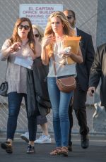 CAT DEELEY Arrives at Jimmy Kimmel Live! in Hollywood 08/31/2016