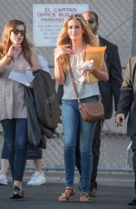 CAT DEELEY Arrives at Jimmy Kimmel Live! in Hollywood 08/31/2016