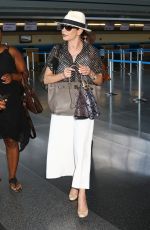 CATHERINE ZETA JONES at JFK Airport in New York 08/29/2016