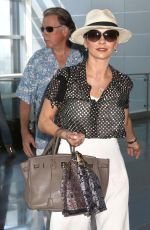 CATHERINE ZETA JONES at JFK Airport in New York 08/29/2016
