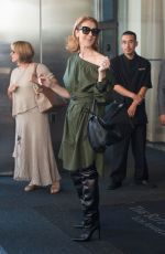 CELINE DION Leaves Her Hotel in Los Angeles 09/09/2016