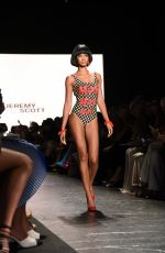 CHANEL IMAN at Jeremy Scott Fashion Show at New York Fashion Week 09/12/2016