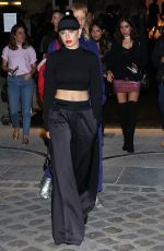 CHARLI XCX at Fenty x Puma by Rihanna Fashion Show at Paris Fashion Week 09/28/2016