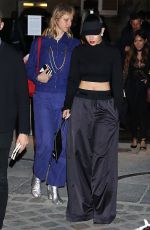 CHARLI XCX at Fenty x Puma by Rihanna Fashion Show at Paris Fashion Week 09/28/2016