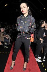 CHARLI XCX at Moschino Fashion Show at Milan Fashion Week 09/22/2016