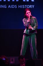 CHARLI XCX Performs at Amfar Gala 2016 in Milan 09/24/2016