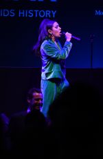 CHARLI XCX Performs at Amfar Gala 2016 in Milan 09/24/2016