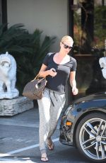 CHARLIZE THERON Leaves a Spa in Koreatown 09/06/2016