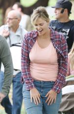 CHARLIZE THERON on the Set of 