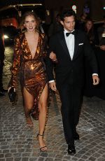 CHIARA FERRAGNI at Amfar Gala at Museo Della Permanente in Milan 09/24/2016
