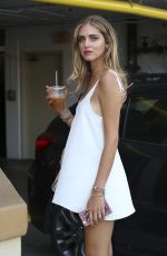 CHIARA FERRAGNI Out and About in Los Angeles 08/24/2016