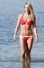 CHLOE MADELEY in Bikini at a Beach in Ibiza 09/15/2016