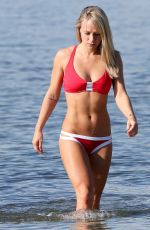 CHLOE MADELEY in Bikini at a Beach in Ibiza 09/15/2016
