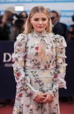 CHLOE MORETZ at 42th Deauville American Film Festival Opening in Deauville 09/02/2016