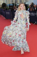 CHLOE MORETZ at 42th Deauville American Film Festival Opening in Deauville 09/02/2016
