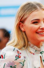 CHLOE MORETZ at 42th Deauville American Film Festival Opening in Deauville 09/02/2016