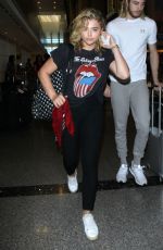 CHLOE MORETZ at LAX Aairport in Los Angeles 08/31/2016