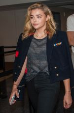 CHLOE MORETZ at LAX Airport in Los Angeles 09/11/2016