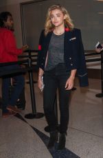 CHLOE MORETZ at LAX Airport in Los Angeles 09/11/2016