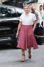 CHLOE MORETZ at Shangri-la Hotel in Paris 09/02/2016