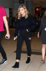 CHLOE MORETZ at Toronto Pearson International Airport 09/15/2016