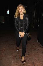 CHLOE MORETZ Night Out in Los Angeles 09/20/2016