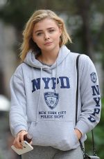 CHLOE MORETZ Out and About in New York 09/06/2016
