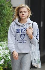 CHLOE MORETZ Out and About in New York 09/06/2016