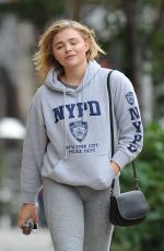 CHLOE MORETZ Out and About in New York 09/06/2016