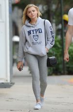 CHLOE MORETZ Out and About in New York 09/06/2016
