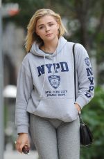 CHLOE MORETZ Out and About in New York 09/06/2016
