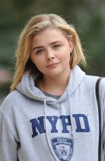 CHLOE MORETZ Out and About in New York 09/06/2016