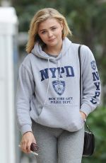 CHLOE MORETZ Out and About in New York 09/06/2016