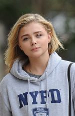 CHLOE MORETZ Out and About in New York 09/06/2016