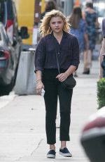 CHLOE MORETZ Out and About in Paris 09/01/2016